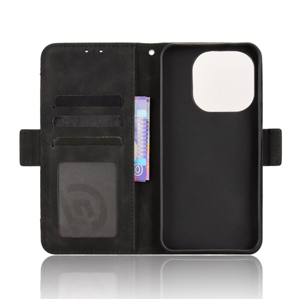 Xiaomi 15T Fodral Med Avtagbart Kortfack Svart