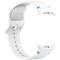  Galaxy Watch 8 46/44/40 mm Klockarmband Silkon Vit