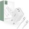 Tech-Protect Tech-Protect 25W Väggladdare PD Inkl. USB-C Kabel UltraBoost Vit