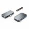 Tech-Protect Tech-Protect 4in1 USB-C Hub USB-A/HDMI/AUX/USB-C Grå