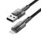 Tech-Protect Tech-Protect 1 m 12W/2.4A Lightning Kabel UltraBoost Grå