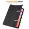  Samsung Galaxy Tab S10 Lite Fodral Tri-Fold Pennhållare Svart