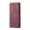 CASEME CASEME Samsung Galaxy S25 Plus Fodral Flip Retro Läder Röd