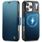 CASEME CASEME iPhone 17 Pro Max Skal RFID Plånbok Blå