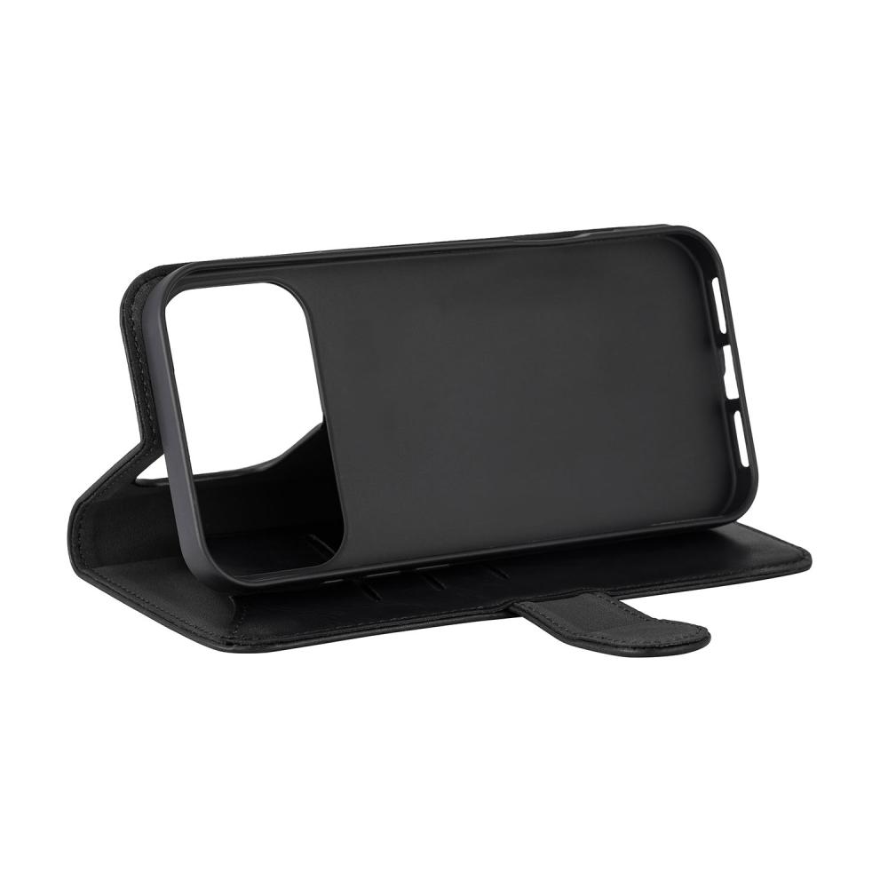 Gear Gear iPhone 17 Pro Fodral MagSafe Läder Svart