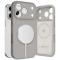 Tech-Protect Tech-Protect iPhone 17 Pro Max Skal MagSafe Silicone Stone Grey