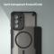  Samsung Galaxy A57 5G Skal MagSafe Hybrid Armor Svart
