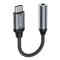 Tech-Protect Tech-Protect USB-C - 3.5 mm AUX Hona Adapter UltraBoost Svart