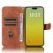  iPhone 15 Plus Fodral Skin Touch Brun