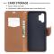  Samsung Galaxy A32 5G - Litchi Shark Fodral - Brun