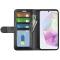  Samsung Galaxy A36 5G/A56 5G Fodral Crazy Horse Läder Svart