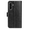  Samsung Galaxy A36 5G/A56 5G Fodral Crazy Horse Läder Svart
