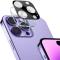 IMAK IMAK iPhone 16 Pro/16 Pro Max Linsskydd Härdat Glas Svart