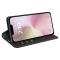  iPhone 17e / 16e Fodral Flip Skin Touch Svart