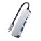 Tech-Protect Tech-Protect 4in1 USB-C Hub USB-A / HDMI / USB-C Grå