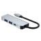 Tech-Protect Tech-Protect 4in1 USB-C Hub USB-A / HDMI / USB-C Grå