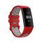  Fitbit Charge 4/3 Silikon Träningsarmband Röd/Grå