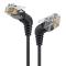 CableCreation CableCreation 2 m Cat6a RJ45 Nätverkskabel Svart