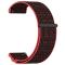  Garmin Venu X1 Armband Nylon Loop Röd / Svart