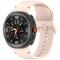  Galaxy Watch 8 46/44/40 mm Klockarmband Silkon Rosa