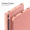 DUX DUCIS DUX DUCIS Galaxy Tab S9 Plus Fodral DOMO Tri-Fold Roséguld