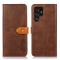 KHAZNEH KHAZNEH Samsung Galaxy S26 Ultra Fodral Dual Color Brun