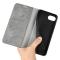  iPhone 17e / 16e Fodral Flip Skin Touch Grå