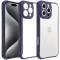 LEEU DESIGN LEEU DESIGN iPhone 16 Pro Max Skal Shockproof Mörk Blå/Lila