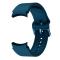  Silikon Armband För Galaxy Watch 4/5/5 Pro/6/7/FE Mörk Blå