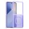  Samsung Galaxy Z Flip 7 Skal MagSafe Skin Touch Lila