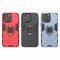  iPhone 15 Pro Max Skal Hybrid Armor Ring Navy Blue