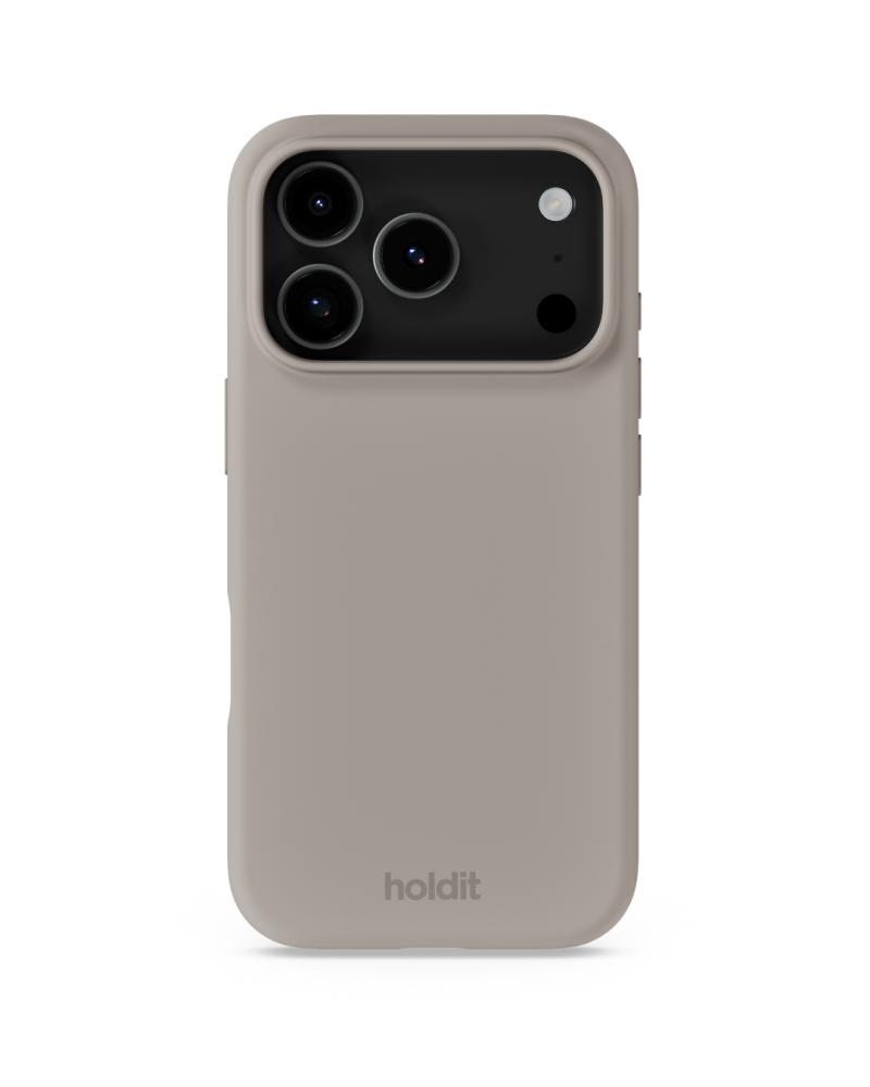 holdit holdit iPhone 17 Pro Mobilskal Silikon Taupe