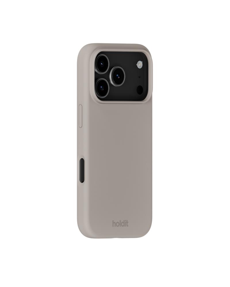 holdit holdit iPhone 17 Pro Mobilskal Silikon Taupe