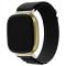  Fitbit Versa 4/Sense 2 Armband Justerbar Nylon Svart