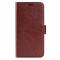  Samsung Galaxy A36 5G/A56 5G Fodral Crazy Horse Läder Brun