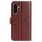 Samsung Galaxy A36 5G/A56 5G Fodral Crazy Horse Läder Brun