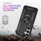  Samsung Galaxy S25 Skal Armor Ring Hybrid Svart
