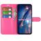  OnePlus 10 Pro 5G Fodral Litchi Textur Rosa