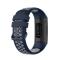  Fitbit Charge 4/3 Silikon Träningsarmband Mörk Blå/Grå