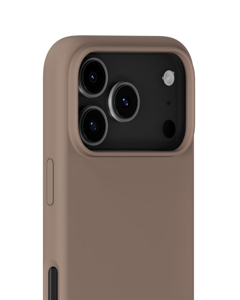 holdit holdit iPhone 17 Pro Mobilskal Silikon Mocha Brown