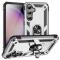  Samsung Galaxy S23 FE Skal Ring Hybrid Armor Silver