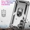  Samsung Galaxy S23 FE Skal Ring Hybrid Armor Silver