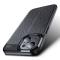  iPhone 15 Skal Litchi Textur Svart