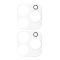  iPhone 16 Pro Linsskydd 2-PACK Härdat Glas