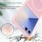  Samsung Galaxy Z Flip 7 Skal MagSafe Skin Touch Rosa