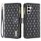 BINFEN BINFEN Galaxy S24 FE Fodral Diamond Multifunktionell Svart