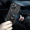  iPhone 15 Pro Skal Hybrid Armor Ring Svart