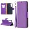  Samsung Galaxy S21 Plus - Litchi Shark Fodral - Lila