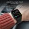 DUX DUCIS DUX DUCIS Apple Watch 38/40/41/42 mm Klockarmband Äkta Läder Svart