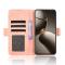  Xiaomi 15T Fodral Med Avtagbart Kortfack Rosa
